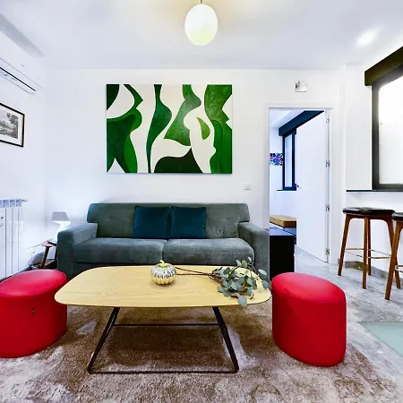Ferienwohnung Charming Madrid Principe Pio Exterior foto