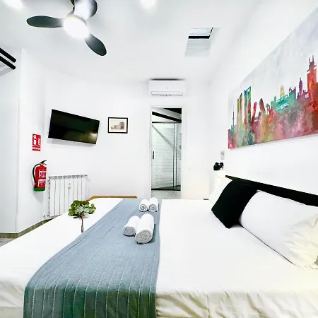 Ferienwohnung Charming Madrid Principe Pio Exterior foto
